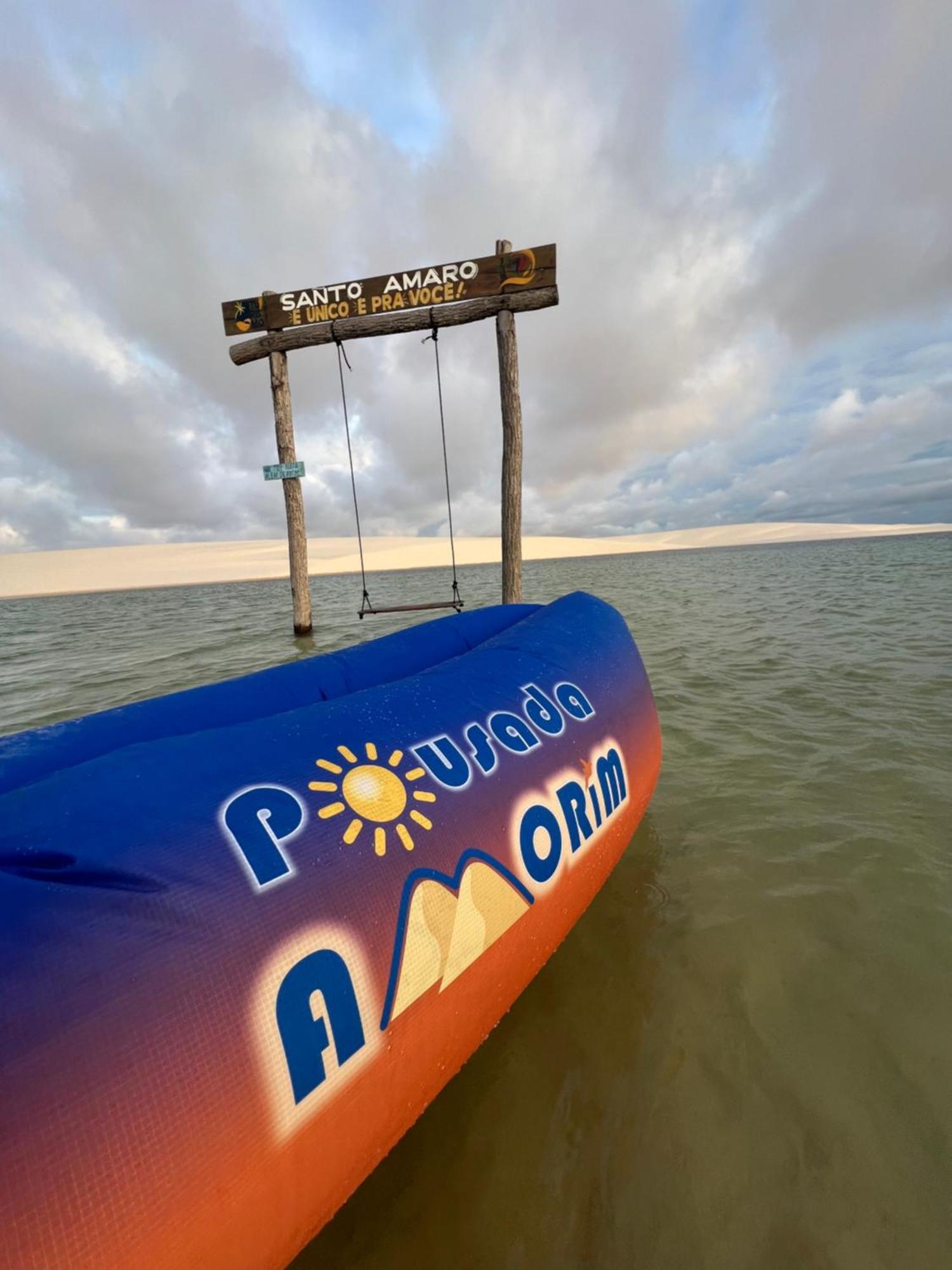 Pousada Amorim Santo Amaro do Maranhao Buitenkant foto